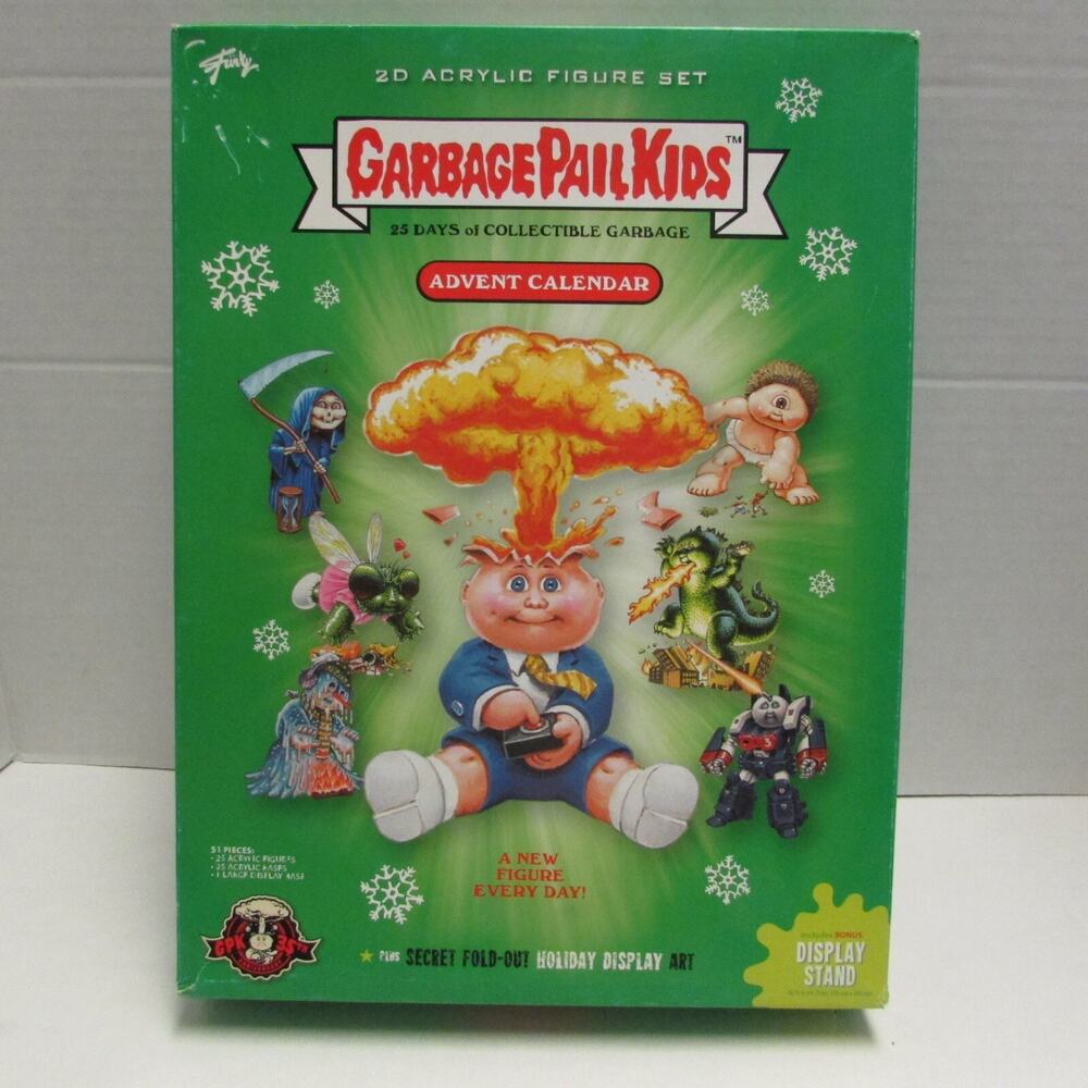 Limited Garbage Pail Kids Advent Calendar 2D ACRYLIC SET 35th Anniversary